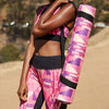 Culture Fit Kente Yoga Mat Lifestyle