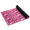 Culture Fit Kente Yoga Mat Side View